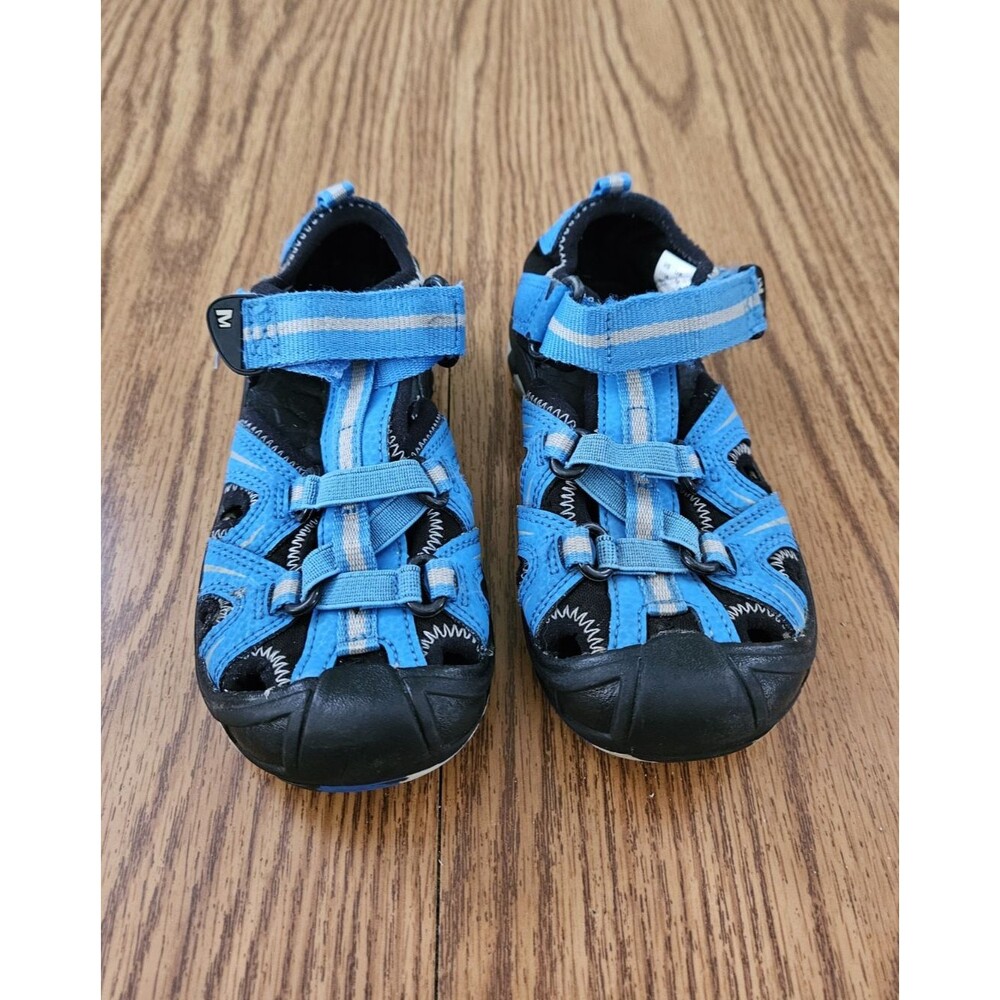 Merrell Select Grip Hydro Sandal Youth 11M  blue water hiking outdoor casual